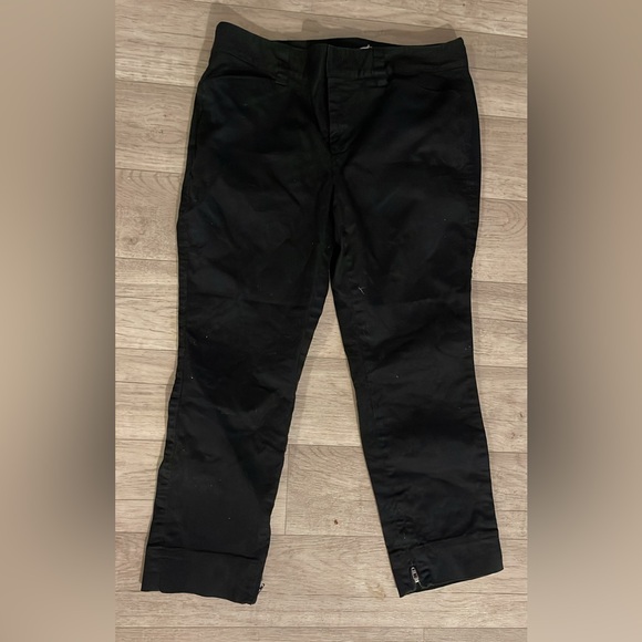 Loft 6p black pants w zipper - Picture 1 of 1